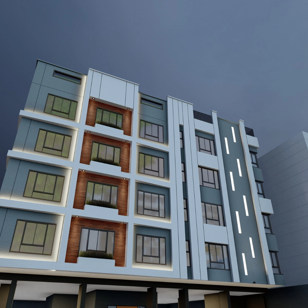 صورة خارجية لمبنى شقق ركاز 108 في حي المروة، جدة، السعودية